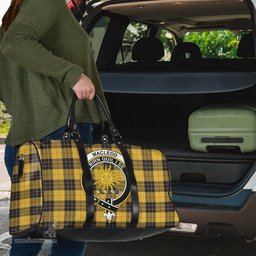 Scottish MacLeod of Lewis Ancient Clan Tartan Travel Bag - Crest Classic Scottish Plaid Tartan Plaid
