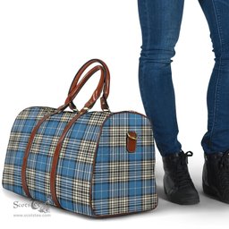 Scottish Napier Ancient Clan Tartan Travel Bag - Classic Scottish Plaid Tartan Plaid