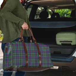 Scottish Wood Modern Clan Tartan Travel Bag - Classic Scottish Plaid Tartan Plaid