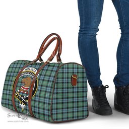 Scottish Melville Clan Tartan Travel Bag - Crest Classic Scottish Plaid Tartan Plaid