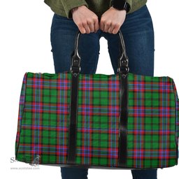 Scottish McGeachie Clan Tartan Travel Bag - Classic Scottish Plaid Tartan Plaid