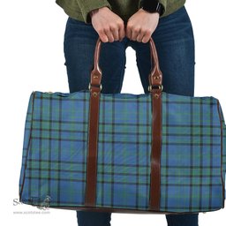 Scottish Matheson Hunting Ancient Clan Tartan Travel Bag - Classic Scottish Plaid Tartan Plaid