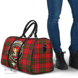 Scottish Stewart of Appin Modern Clan Tartan Travel Bag - Crest Classic Scottish Plaid Tartan Plaid