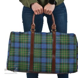 Scottish MacLaren Ancient Clan Tartan Travel Bag - Classic Scottish Plaid Tartan Plaid