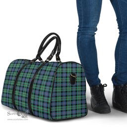 Scottish Rose Hunting Ancient Clan Tartan Travel Bag - Classic Scottish Plaid Tartan Plaid