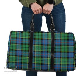 Scottish Forsyth Ancient Clan Tartan Travel Bag - Classic Scottish Plaid Tartan Plaid
