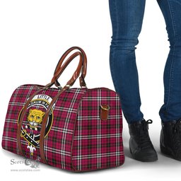 Scottish Little Clan Tartan Travel Bag - Crest Classic Scottish Plaid Tartan Plaid