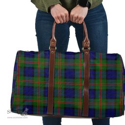 Scottish Dundas Modern 02 Clan Tartan Travel Bag - Classic Scottish Plaid Tartan Plaid