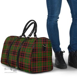 Scottish Buchan Modern Clan Tartan Travel Bag - Classic Scottish Plaid Tartan Plaid