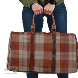 Scottish Davidson Dress Dancers Clan Tartan Travel Bag - Classic Scottish Plaid Tartan Plaid