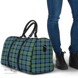 Scottish MacEwen Ancient Clan Tartan Travel Bag - Classic Scottish Plaid Tartan Plaid