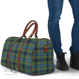 Scottish Gillies Ancient Clan Tartan Travel Bag - Classic Scottish Plaid Tartan Plaid