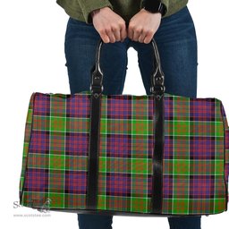 Scottish MacDonald of Clanranald Clan Tartan Travel Bag - Classic Scottish Plaid Tartan Plaid