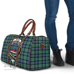 Scottish Rose Hunting Ancient Clan Tartan Travel Bag - Crest Classic Scottish Plaid Tartan Plaid