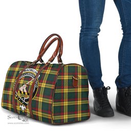 Scottish MacMillan Old Modern Clan Tartan Travel Bag - Crest Classic Scottish Plaid Tartan Plaid