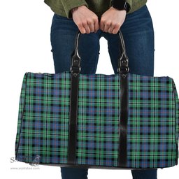 Scottish Rose Hunting Ancient Clan Tartan Travel Bag - Classic Scottish Plaid Tartan Plaid