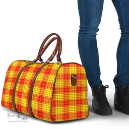 Scottish MacLeod of Raasay Clan Tartan Travel Bag - Classic Scottish Plaid Tartan Plaid