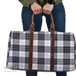 Scottish MacRae Dress Modern Clan Tartan Travel Bag - Classic Scottish Plaid Tartan Plaid