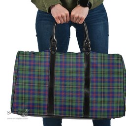 Scottish Wood Modern Clan Tartan Travel Bag - Classic Scottish Plaid Tartan Plaid
