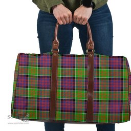 Scottish MacDonald of Clanranald Clan Tartan Travel Bag - Classic Scottish Plaid Tartan Plaid
