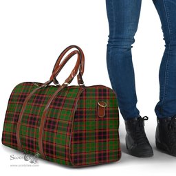 Scottish Buchan Modern Clan Tartan Travel Bag - Classic Scottish Plaid Tartan Plaid
