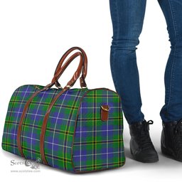 Scottish Turnbull Hunting Clan Tartan Travel Bag - Classic Scottish Plaid Tartan Plaid