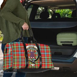 Scottish Ogilvie Clan Tartan Travel Bag - Crest Classic Scottish Plaid Tartan Plaid