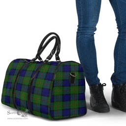 Scottish Dundas Modern Clan Tartan Travel Bag - Classic Scottish Plaid Tartan Plaid