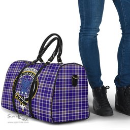 Scottish Ochterlony Clan Tartan Travel Bag - Crest Classic Scottish Plaid Tartan Plaid