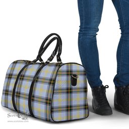 Scottish Bell of the Borders Clan Tartan Travel Bag - Classic Scottish Plaid Tartan Plaid