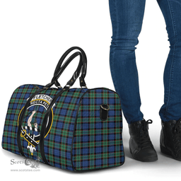 Scottish Fletcher Ancient Clan Tartan Travel Bag - Crest Classic Scottish Plaid Tartan Plaid