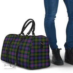 Scottish Murray of Atholl Modern Clan Tartan Travel Bag - Classic Scottish Plaid Tartan Plaid