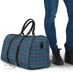 Scottish Douglas Modern Clan Tartan Travel Bag - Classic Scottish Plaid Tartan Plaid