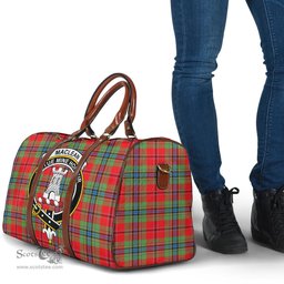 Scottish MacLean of Duart Modern Clan Tartan Travel Bag - Crest Classic Scottish Plaid Tartan Plaid