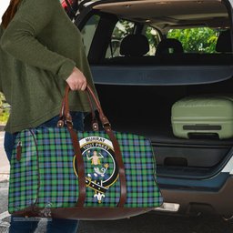 Scottish Murray of Atholl Ancient Clan Tartan Travel Bag - Crest Classic Scottish Plaid Tartan Plaid