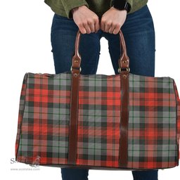 Scottish MacLachlan Weathered Clan Tartan Travel Bag - Classic Scottish Plaid Tartan Plaid