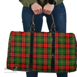 Scottish Blackstock Clan Tartan Travel Bag - Classic Scottish Plaid Tartan Plaid