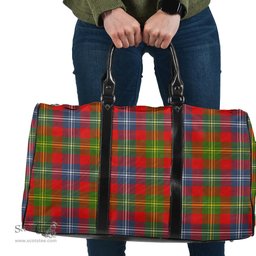Scottish Forrester Clan Tartan Travel Bag - Classic Scottish Plaid Tartan Plaid
