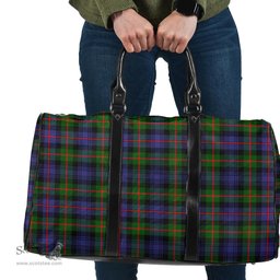 Scottish Murray of Atholl Modern Clan Tartan Travel Bag - Classic Scottish Plaid Tartan Plaid