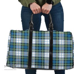 Scottish Campbell Dress Ancient Clan Tartan Travel Bag - Classic Scottish Plaid Tartan Plaid