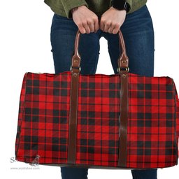 Scottish Ettrick District Clan Tartan Travel Bag - Classic Scottish Plaid Tartan Plaid