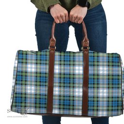 Scottish Campbell Dress Ancient Clan Tartan Travel Bag - Classic Scottish Plaid Tartan Plaid