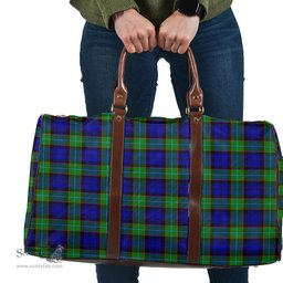 Scottish Sempill Modern Clan Tartan Travel Bag - Classic Scottish Plaid Tartan Plaid
