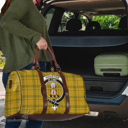 Scottish Houston Clan Tartan Travel Bag - Crest Classic Scottish Plaid Tartan Plaid
