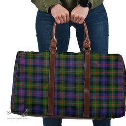Scottish Murray of Atholl Modern Clan Tartan Travel Bag - Classic Scottish Plaid Tartan Plaid