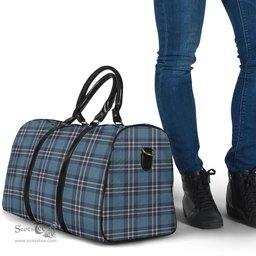 Scottish Earl of St Andrews Clan Tartan Travel Bag - Classic Scottish Plaid Tartan Plaid