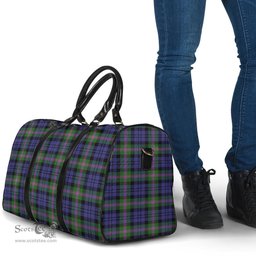 Scottish Baird Modern Clan Tartan Travel Bag - Classic Scottish Plaid Tartan Plaid