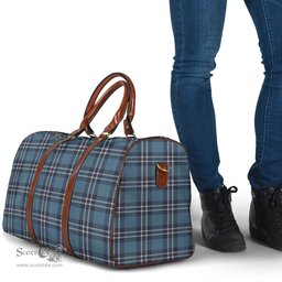 Scottish Earl of St Andrews Clan Tartan Travel Bag - Classic Scottish Plaid Tartan Plaid
