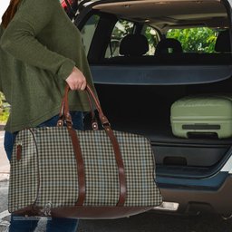 Scottish Haig Check Clan Tartan Travel Bag - Classic Scottish Plaid Tartan Plaid