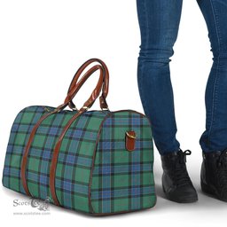 Scottish Sinclair Hunting Ancient Clan Tartan Travel Bag - Classic Scottish Plaid Tartan Plaid